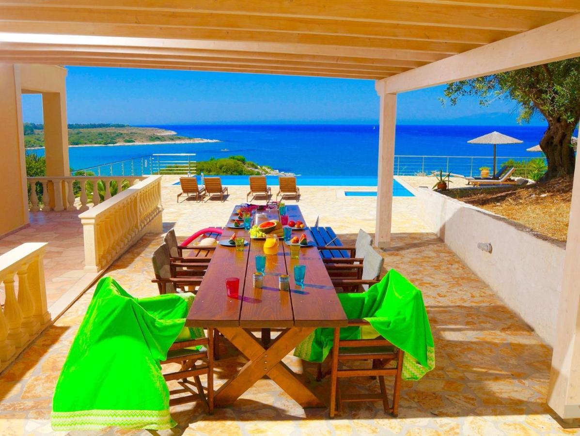 Beachfront Villa Seasun By Posarellivillas Agios Spyridon  Exterior photo